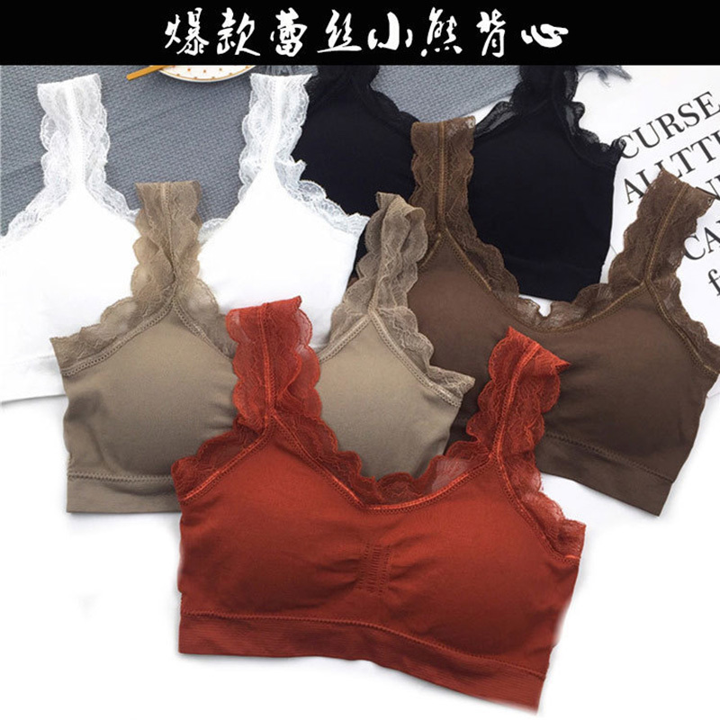 Sheer Bra Lace - 3D Sexy lace Lingerie Seamless Sport