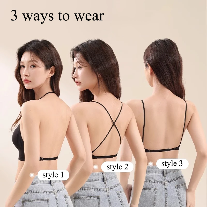 KUCLUT V-Neck thin bralette Mu - Convertible Bra Multiway 评论和价格