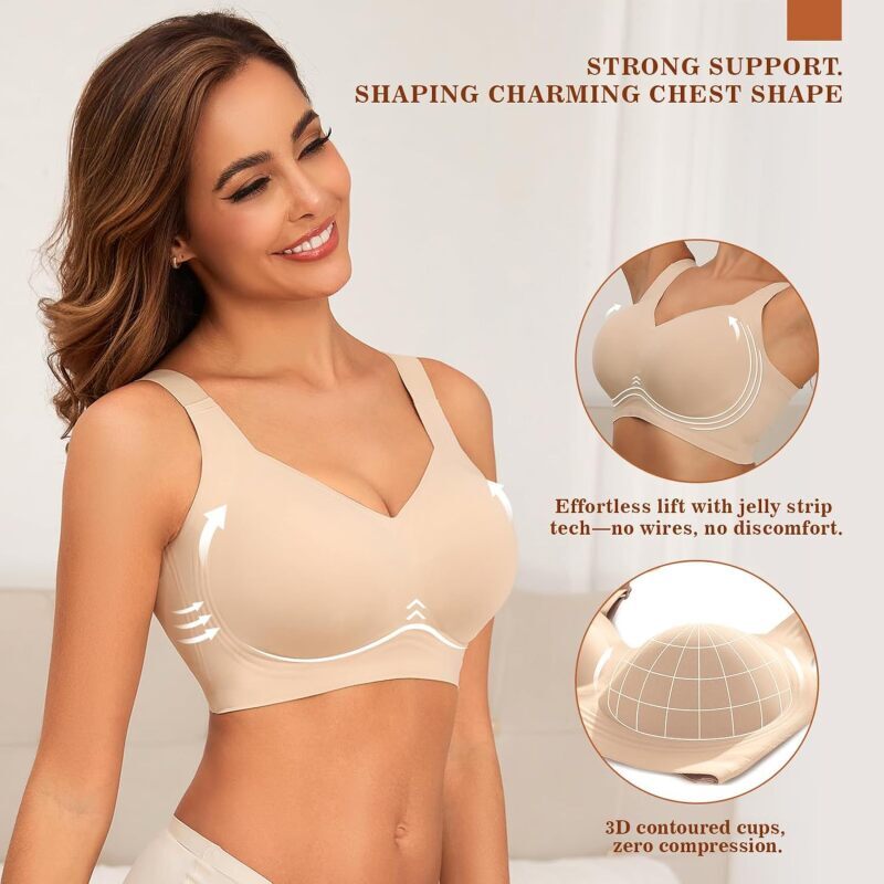 Women's Seamless Wireless Push - Mastectomy Bra Pocket 评论和价格